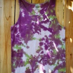 Men's tie dye tank top.